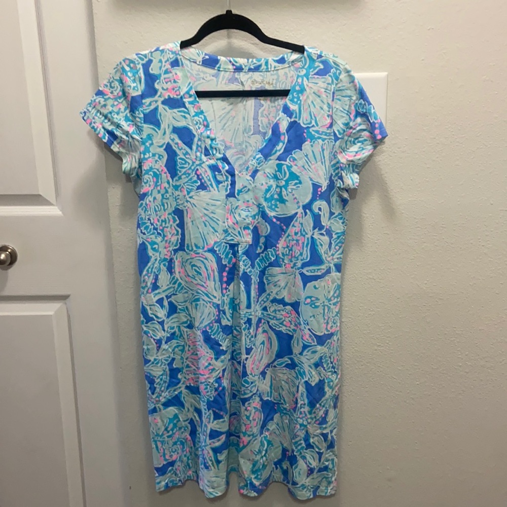 Lilly Pulitzer Dress, V neckline, Size M